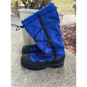 Ralph Lauren Black Label Snow Boots Winter Cold Weather Pull On Womans 6.5
